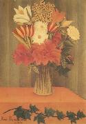 Henri Rousseau Bouquet of Flowers Spain oil painting artist